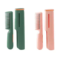 Hair Dryer Brush Hot Air Hair Brush Comb USB Salon Negative Ionic Blow Dryer Dropship