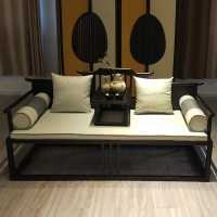 家具 新中式羅漢床中式實木雙人沙發床禪意靜思榻茶室會所家具