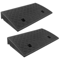 Automotive Threshold Ramp for Driveway Wheelchairs High-Strength Car Step Vehicle Scooter