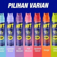 Hit 600ml - Pilihan Variasi Aroma seperti Lavender Breeze, Lily Blossom, Pink Blossom, Japanese Saku