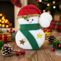 SFO - Gantungan Pohon Natal - Snowman Boneka Salju