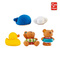 【德國Hape】泰迪熊洗澡小夥伴 / 洗澡玩具