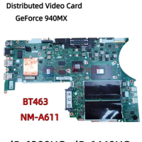 NM-A611 For Laptop Lenovo ThinkPad T460P Motherboard I5-6300HQ I5-6440HQ I7-6700HQ i7-6820HQ CPU Discrete Video Card Mainboard
