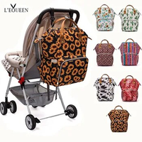 LEQUEEN Official Store]Diaper Bag Baby Care Backpack Travel Waterproof Antifouling Backpack Stroller Bag Nappy Bag Stroller Bag