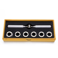 7Pcs Professional Opener Watch Rear Case Opener Kit,Watch Repair Tool Opening And Fitting Screw Cases For Rolex/Tudor