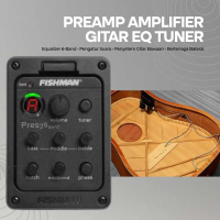 Audio FISHMAN Presys Blend Preamp Amplifier Gitar EQ Tuner - EQ-201 - Black Viral