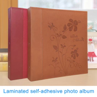 Large Photo Album Self Adhesive Scrapbook Magnetic Album for 3X5 4X6 5X7  6X8 8X1