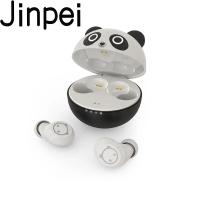 【Jinpei 錦沛】黑白熊貓 真無線藍牙耳機 藍牙5.0(JE-04B)