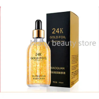 Korea 24K Gold Face Serum 100ml Brightening Skin Tone Hyaluronic Acid Moisturizing Essence Anti Wrinkle Whiten Gold Skin Care