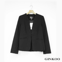 GINKOO 俊克 無領隱藏釦西裝外套