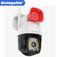VStarcam CG666 4G solar IP security surveillance PT camera with high-decibel alarm support waterproof IP camera