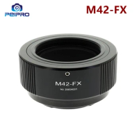 PEIPRO for M42 Lens to Fujifilm FX Mount Cameras Adapter for Fujifilm XT4/XT3/XT2/XT30/XH1/XPRO2 fx cameras