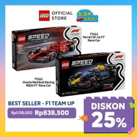 Best Seller Bundle - LEGO Speed Champions 77242 Ferrari SF-24 F1 Race Car + LEGO Speed Champions 772