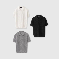 TOP Áo Polo nam ROWAY dệt len Premium | Polo len phối ren