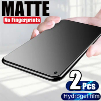 2Pcs Matte Hydrogel Film For Huawei Y9 Y7 Y6 Y5 Prime 2018 2019 TPU Screen Protector For Huawei Y7 Y6 Pro 2019 Y9A Y8S Y6S Y5P