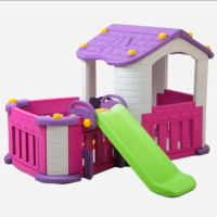 rumahan anak mainan Playground indoor set pagar pengaman perosotan Ori