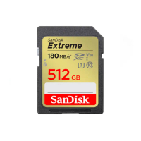 【SanDisk 晟碟】Extreme SDXC UHS-1 V30 512GB記憶卡(台灣代理商貨)
