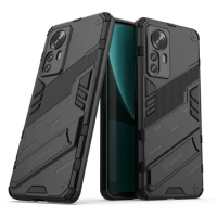 PUNK Phone Case For Xiaomi 12 Pro Case Xiaomi 12 Lite 11T 12T Pro Ultra Cover PC Shockproof Silicone Phone Cover Xiaomi 12 Pro