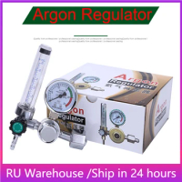 2022 NEW 0-25Mpa Argon Regulator CO2 Mig Tig Flow-Meter Gas-Regulators Flowmeter Welding Weld Gauge Argon Pressure Reducer
