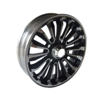 12 Inch 2.5 Wide Rear Hub Leisure Car Aluminum Wheel Diagonal Distance Of 100 For Electric Tricycle 3.50/4.00-12 Tyre