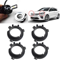 4X H7 Led Headlight Car Bulb Holder Adapter Retainer Socket Base For Hyundai Nissan Kia