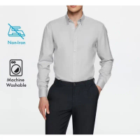 G2000 เสื้อเชิ้ตแขนยาวแบบทางการสำหรับผู้ชาย ทรง Smart Fit รุ่น 2112121291 GREY คําแนะนําผลิตภัณฑ์ใหม