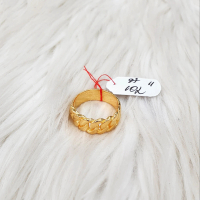cincin setengah rantai emas kadar 97% berat 10 gram