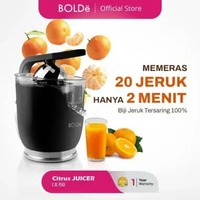 BOLDe Super Electric Citrus Juicer Uranus Putih