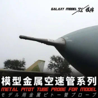 Galaxy P48001/P72001/P72002 Metal Pitot Tube Probe F-14 Alfa Probe 1/48 1/72 Scale Model Tool for Gundam Model DIY Accessories