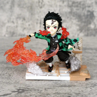 Mô hình Kimetsu No Yaiba figure Demon Slayer Tanjirou Nezuko Zenitsu Inosuke Giyuu Shinobu...figure 