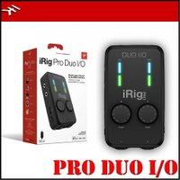 【非凡樂器】iRig Pro Duo I/O  頂級行動錄音界面（義大利製）錄音室等級/錄音卡【支援 iPhone,Android 及 蘋果】