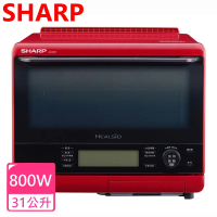 【SHARP 夏普】31L自動料理兼烘培水波爐(AX-XS5T-R)
