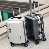 行李箱 大容量 超大韓版 行李箱女鋁框男拉桿密碼旅行箱皮箱箱子 28寸20寸