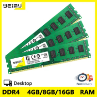 DDR4 4GB 8GB 16GB 32GB Desktop Memory RAM PC4 17000 19200 21300 25600 288Pin 2133 2400 2666 3200MHz Computer DIMM Memoria RAM