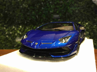 1/18 AUTOart Lamborghini Aventador SVJ Blue 79174【MGM】