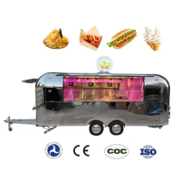 2023 Chinese Manufacturers Fully Equipped Food Trucks Mobile Food Trailer Food Trucks For Sale