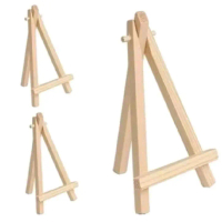 [SAGALA ID] Easel Tripod Mini Kayu - Stand Untuk Photo Lukisan - Pajangan Estetik