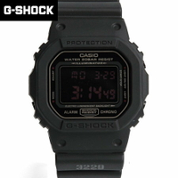 CASIO卡西歐G-SHOCK系列 消光黑方形電子錶 防水200米手錶 柒彩年代