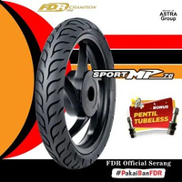 FDR TL SPORT MP76 Ring 14 & Ring 17 Ban Motor "TUBELESS" RACING TIRE 100/80-14 TL
