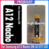 6.5'' High Quality For Samsung A12 Nacho A127F A127M LCD Display Touch Screen Digitizer Assembly For Samsung A127 LCD