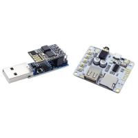 Bluetooth Audio Receiver Board Stereo Music Module &amp; USB To ESP8266 ESP-01 Serial Transceiver 4MB SPI Flash Wifi Module