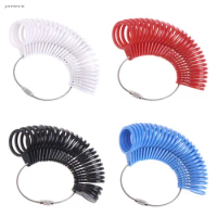 Finger Ring Sizer Plastic Jewelry Making Measurement Mandrel Standard Size Tool Ring on Finger Measure Ring Accessories