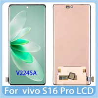 6.78" Original AMOLED For vivo S16 Pro S16Pro LCD Touch Screen Digitizer Assembly For vivo S16 Pro V2245A Panel Display Replace
