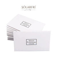 【SOLARFRi】10入組拭銀布 獨立包裝銀飾專用護理去污擦銀布-10入裝(6.5*10cm 銀飾拋光 銀飾救星)