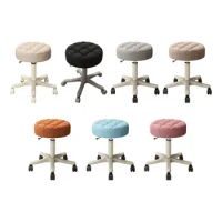 Work Massage Chair Round Rolling Stool for Coffee Shops, Barbershop,