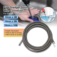 Alat Jepit Kawat Pembersih Saluran Mampet dengan Adaptor Bor Pipa Air Wastafel dan Cleaner Flexibel 