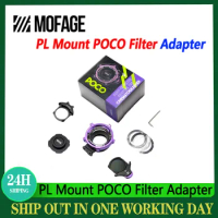 MOFAGE POCO Drop-In Filter Adapter ARRI PL Lens To Sony E Canon RF Nikon Z Leica/Panasonic/Sigma L Mount Cameras Filter Kits