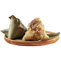 【紅豆食府】上海菜飯鮮肉粽禮盒180g*4顆(端午/肉粽/粽子/禮盒/送禮/自用)