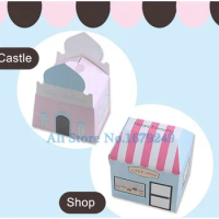12x10x10cm Baking packaging cake Castle/Store box Apple boxes Biscuits Pastry boxes Candy Snack box DHL Fast shipping 100pcs