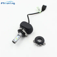 FSTUNING H7 Bulb Holder LED headlight H7 Adapter for Cherry Ford Edge LED Socket Retainer for Mercedes Benz C Class ML Class